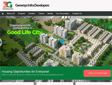 Tablet Screenshot of genersysgroup.com